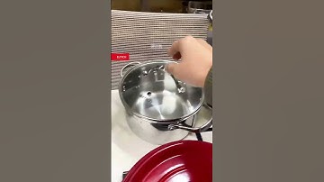 Bộ nồi inox Elmich Trimax inox liền khối 3 lớp sử dụng cho các loại bếp  #daoinox #elmich #LIVE #liv