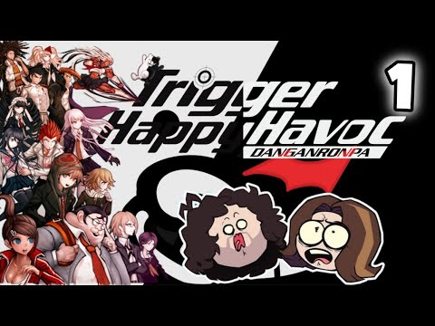 GameGrumps Danganronpa Trigger Happy Havoc Full Playthrough 1 