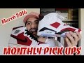 Monthly Pick Ups: 10 FIRE Sneakers! Jordans + Kyrie + MORE!