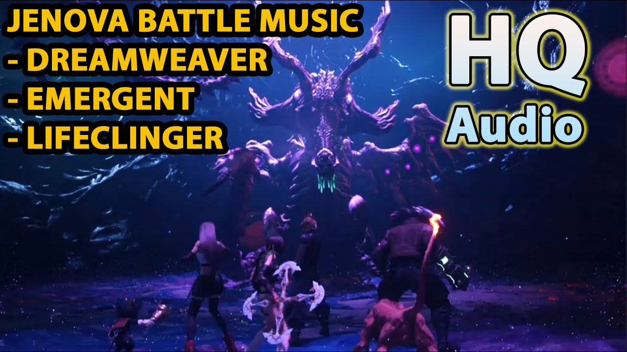 ♫JENOVA ALL BATTLE MUSIC OST FFVII Remake + Rebirth Extended (Dreamweaver, Emergent, Lifeclinger)