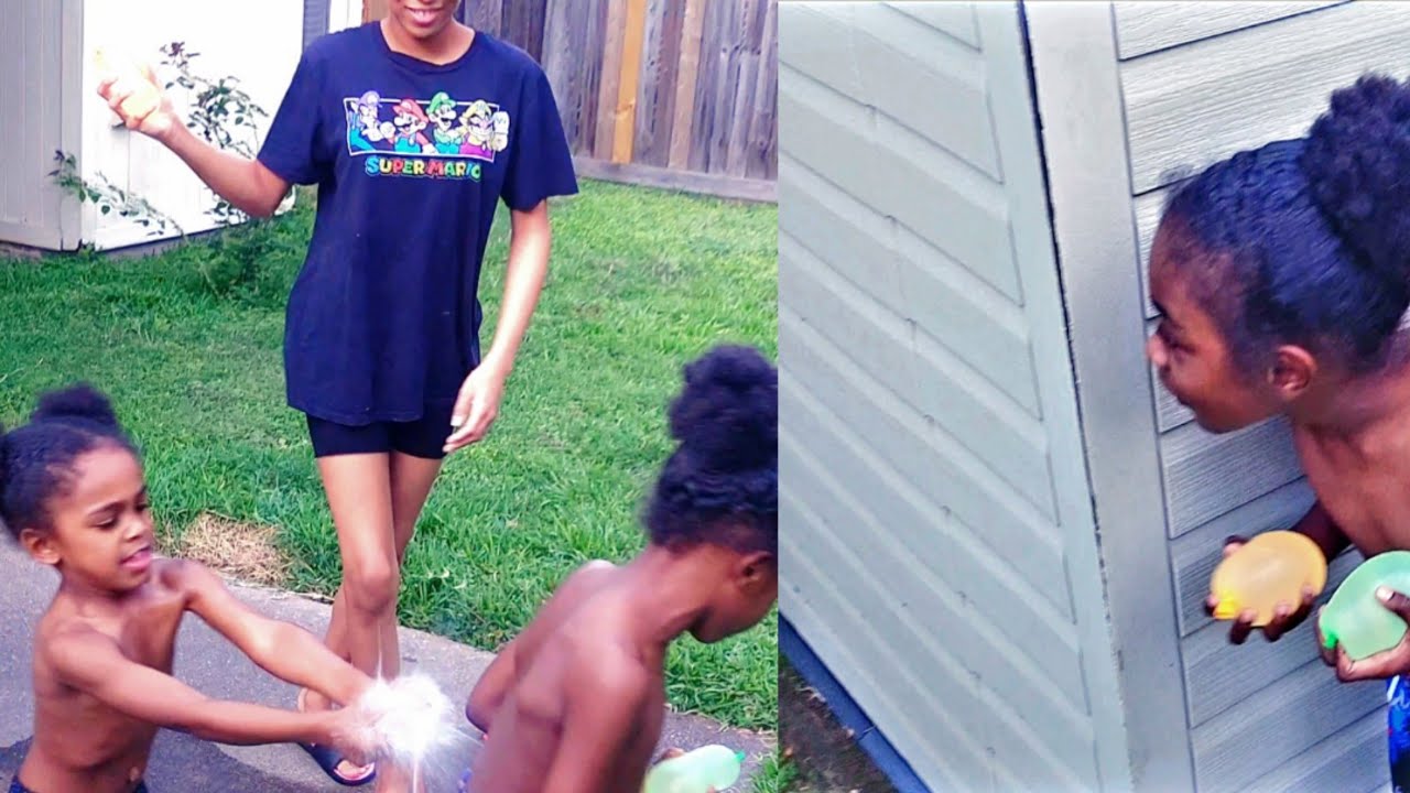 Kids Water Balloon Fight YouTube