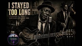 I Stayed Too Long 💔 | Slow Blues Heartbreak Song