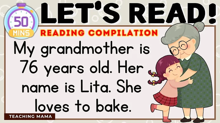 LET'S READ! | READING COMPILATION | PRACTICE READING ENGLISH | 50 MINS | TEACHING MAMA