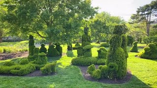 Exploring Ohio's Topiary Garden in Columbus: Stepping inside a famous French painting