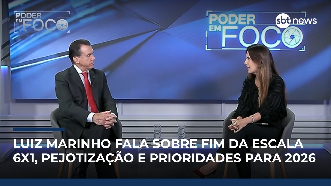 Luiz Marinho fala sobre fim da escala 6x1, pejotização e prioridades para 2026 | Poder em Foco #8