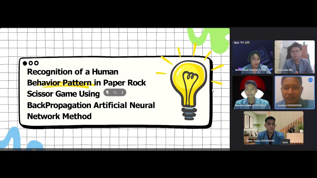 Recognition of a Human Behavior Pattern in Paper Rock Scissor Game ...