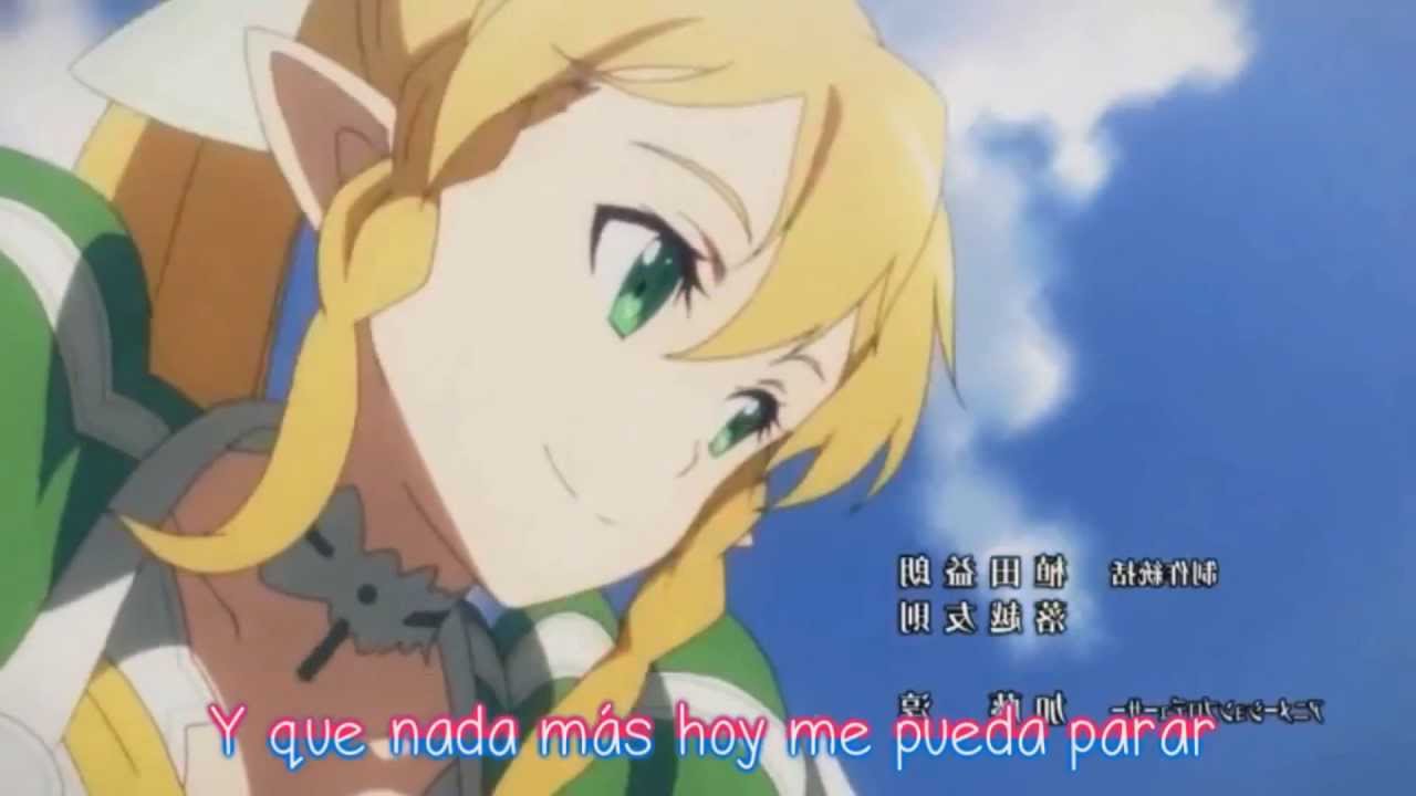 Sword Art Online Opening 2 HD Español YouTube