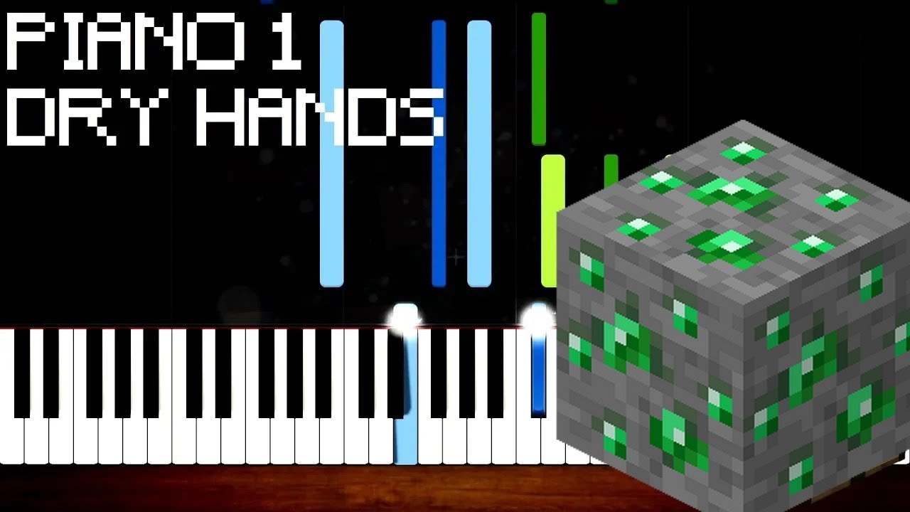 Piano 1 / Dry Hands Minecraft Piano Tutorial [Nivek.Piano] YouTube