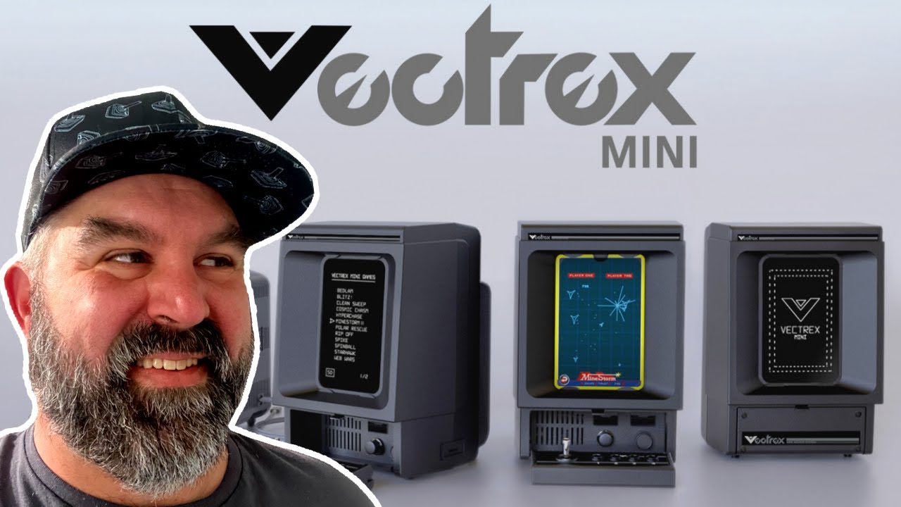 Vectrex is Back in Mini Form with a Successful Kickstarter! - YouTube