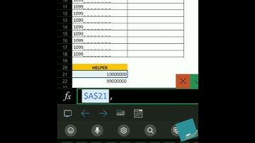 RANDOM NUMBERS in #excel using #android #experiment #explore #tricks #enjoy #shorts