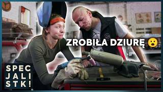 MIAŁA NAPRAWIĆ TŁUMIK SAMOCHODU ALE ZROBIŁA W NIM DZIURĘ‼️ | Specjalistki