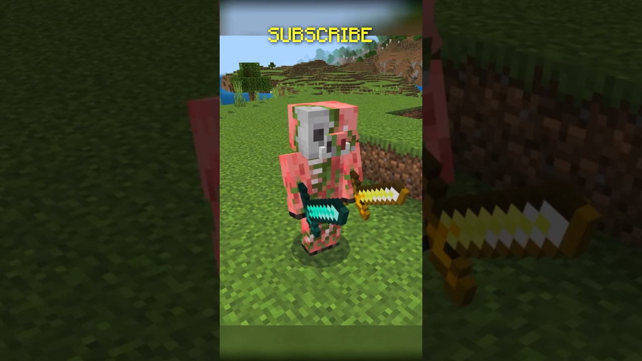 🤫 Rarest Zombified Piglin in Minecraft 