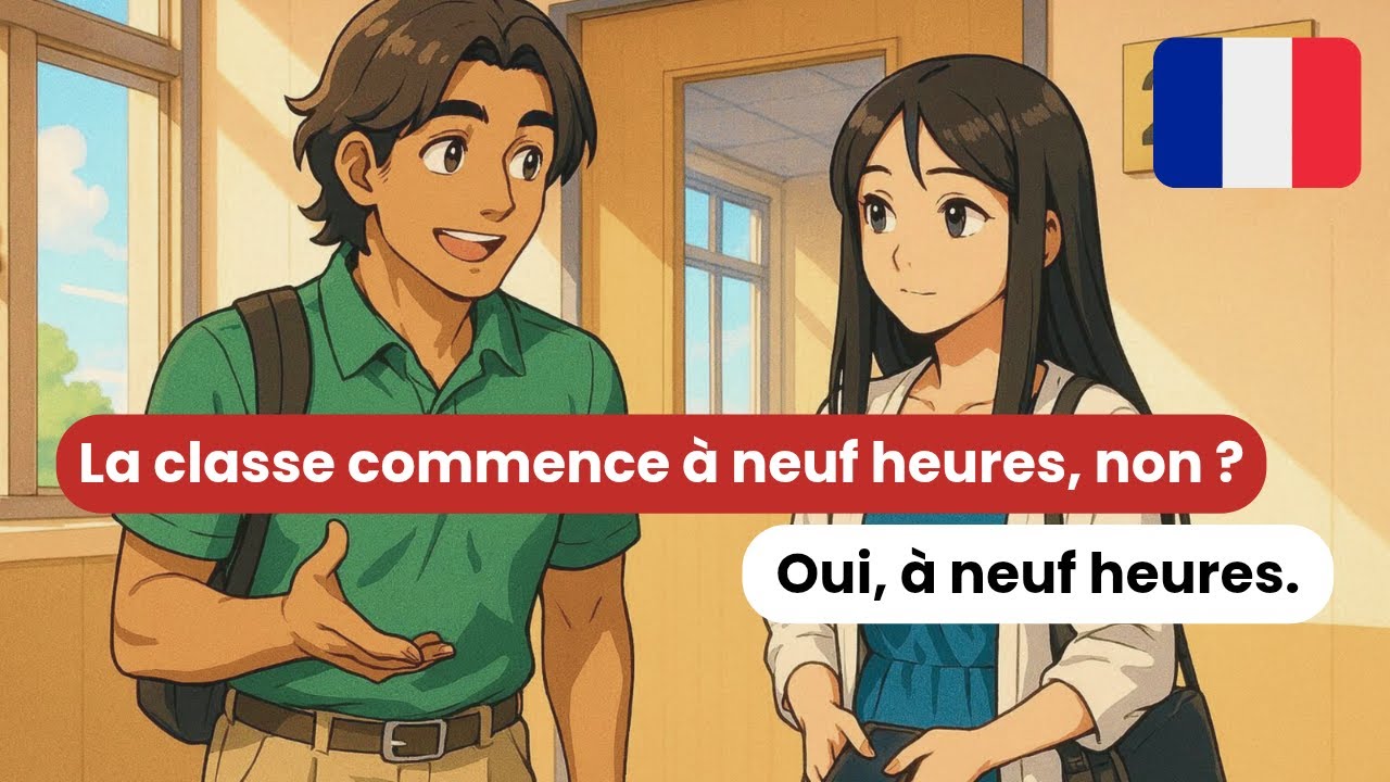 Daily French Conversations | French for Beginners: At the University