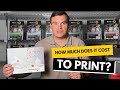 How to calculate the cost of your print