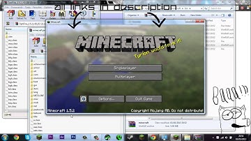 Minecraft 1.5.2 | How to install Optifine [EASY] [FAST]