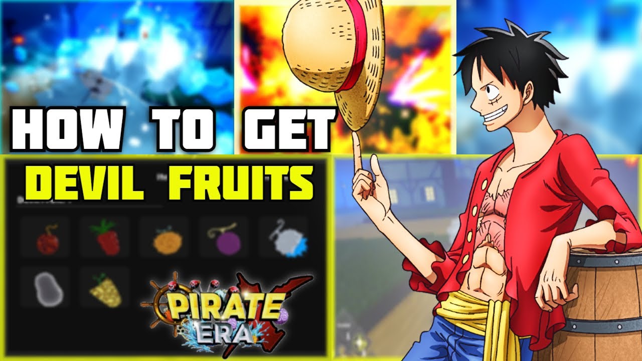 How To Get Devil Fruits In Pirates Era X | A New Roblox One Piece Game ...