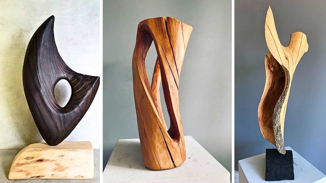 Abstarct driftwood Sculptures.