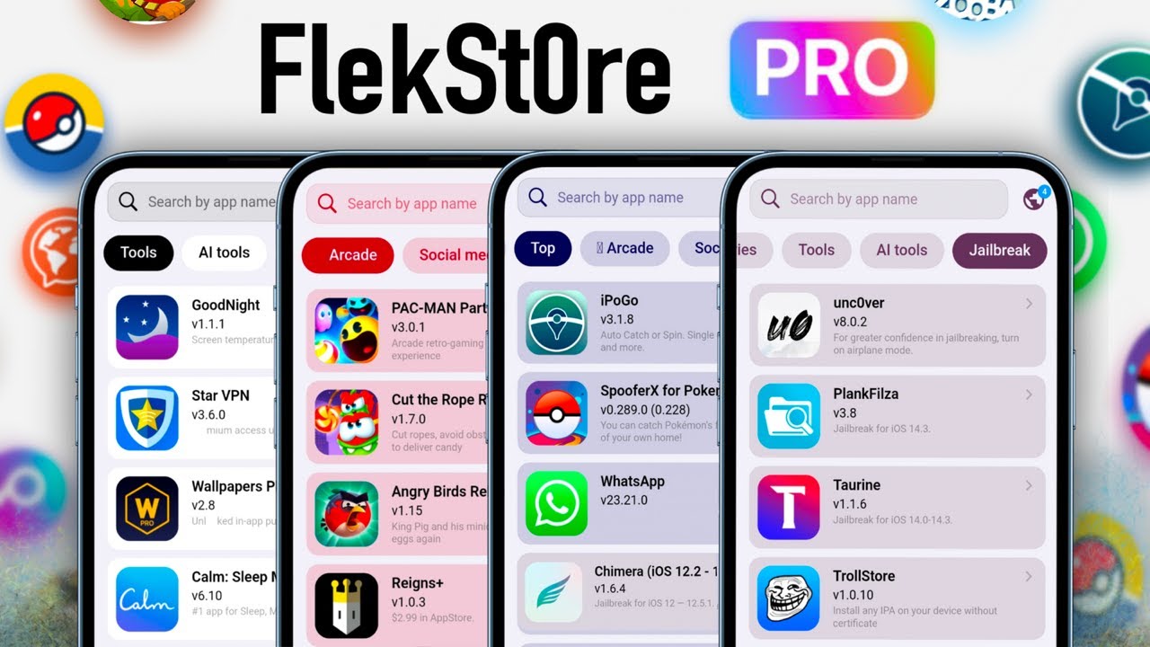 Flekstore IOS: No-Revoke Unlimited App Sideloading ( No PC ) - YouTube