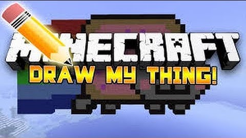 Minecraft:  Draw My Thing - Cheating