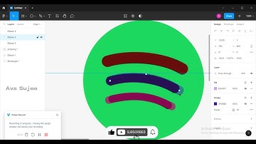 Creating Spotify Logo in Figma | Mr.Designer | Figma