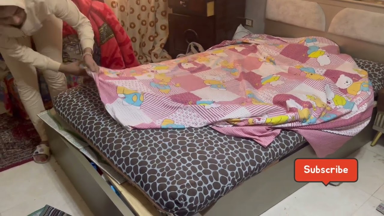 أنا شوفت الصالح ليا وجريت وراه 🌿روتين يومي بدون مونتاج تنضيف غرفة الأطفال بالكامل مع توتا #روتين