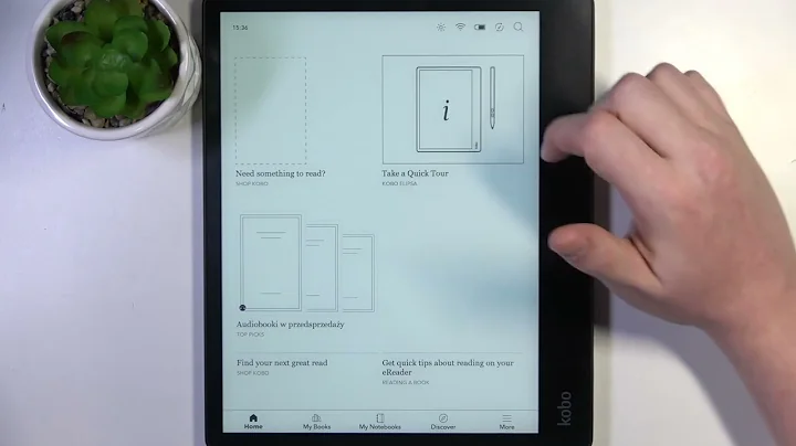 How to Enable and Disable WiFi on Your Rakuten Kobo Elipsa