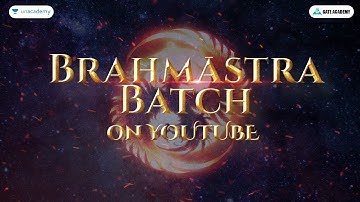 Brahmastra YouTube Batch for GATE 2023 #gate_2023 #computer_science #unacademy