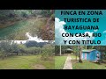 Finca de 21 Tareas con Río, Casa y Título en Comatillo Zona Turística de Bayaguana Rep. Dominicana