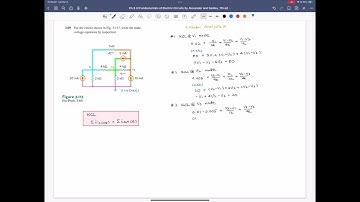 Problem 3.69 (3) Nodal Analysis, Fundamentals of Electric Circuits, 7th ed, Alexander / Sadiku