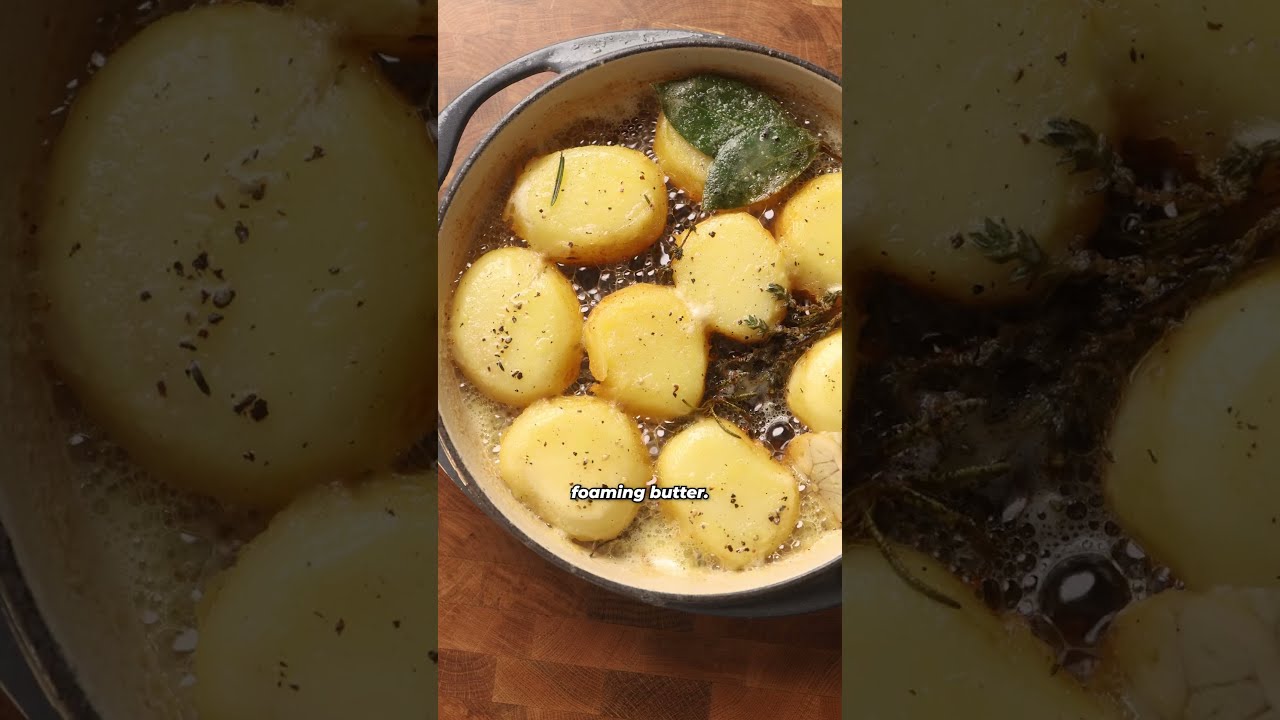 Fondant Potatoes YouTube