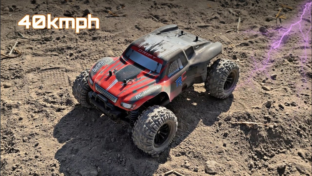 RC mad reaching ultra high-speed monster car unboxing & testing - YouTube