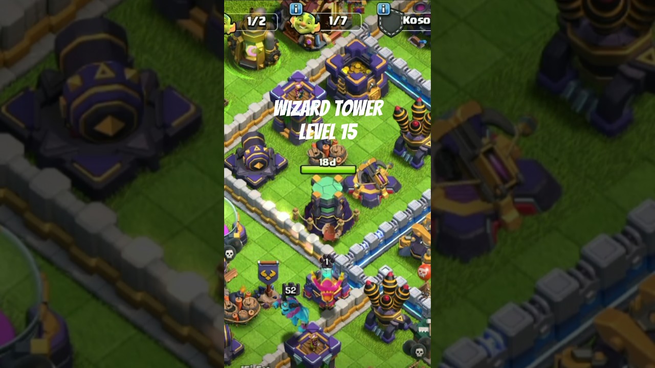 wizard tower level 15 
