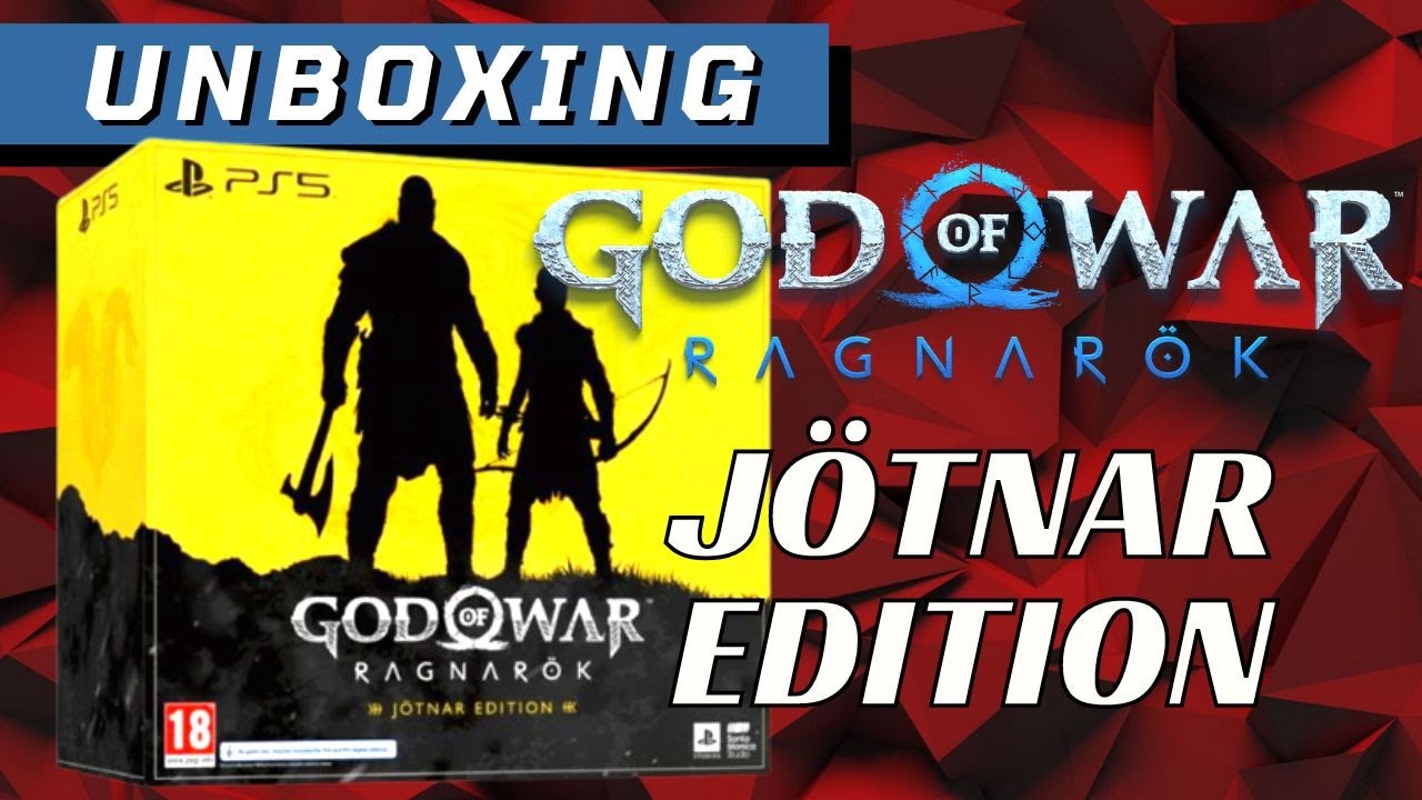 God of War: Ragnarok - Unboxing da edição de colecionador