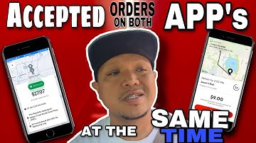 When to Accept Orders on both App simultaneously - Doordash + UberEats #WeCanDoThat