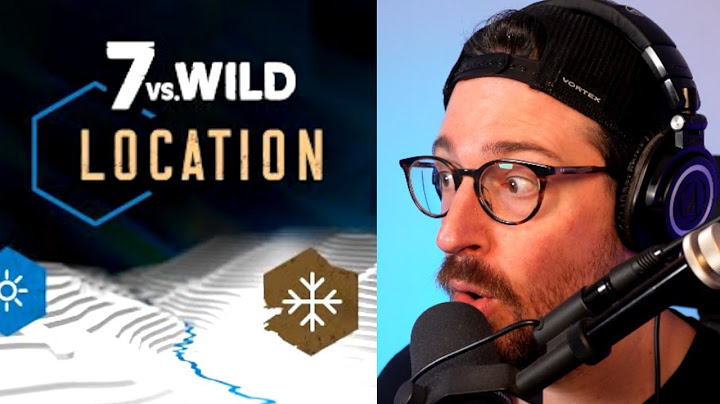 Die LOCATION von 7 vs. Wild - Staffel 4 Reaction | Anergizer Reacts