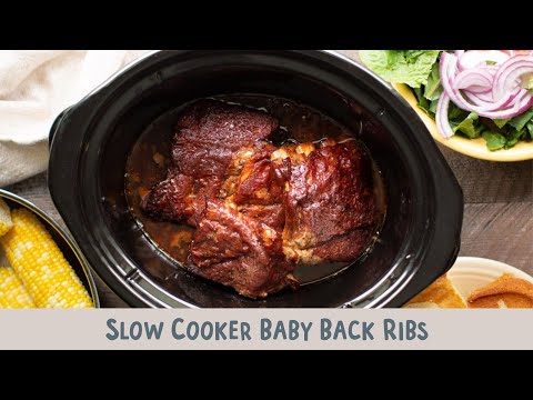 baby back ribs  slow cooker