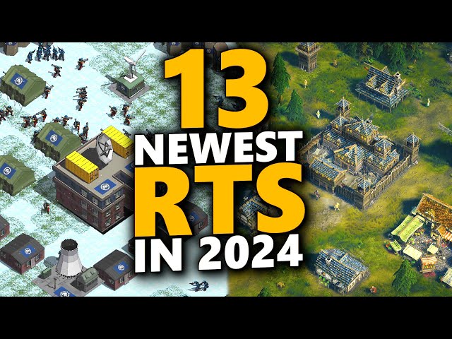 Never before shown new RTS games with base building gameplay in development and upcoming in 2024