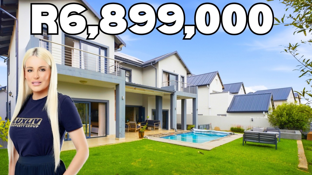 Что я узнал, осмотрев дом с четырьмя спальнями стоимостью 6 899 000 рандов в жилом комплексе Wate...