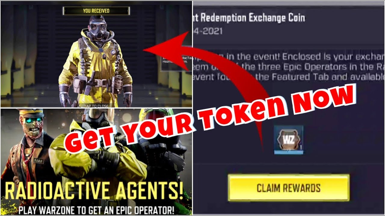 Codm Agent Got My Token 😍 - How To Get Radioactive Agents For Free - CODM x ...