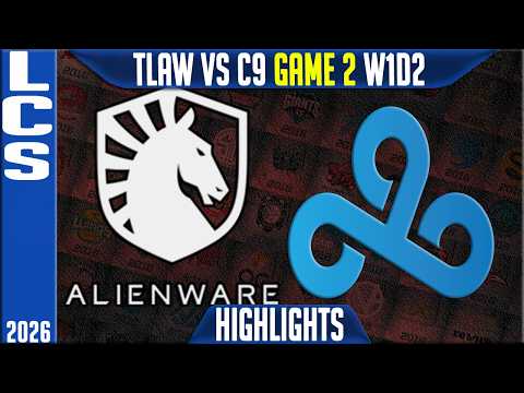 TLAW vs C9 Highlights Game 2 | LCS Summer 2026 W1D2 | Team Liquid vs Cloud9 G2