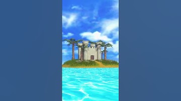 PS1 Blender Animation | Yuhu Island Castle | Inspired by Wuhu Island #blender3d #animation #3ds