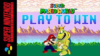 [Longplay] SNES - Super Mario World - Play to Win [100%] [Hack] (4K, 60FPS)