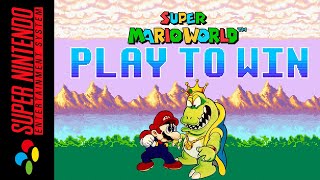 [Longplay] SNES - Super Mario World - Play to Win [100%] [Hack] (4K, 60FPS)