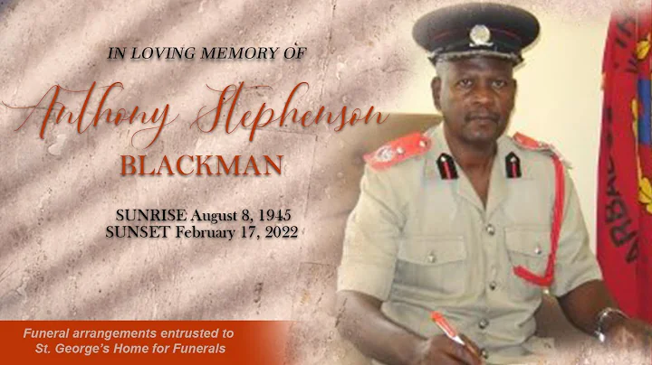 Celebrating the Life of Anthony Stephenson Blackman