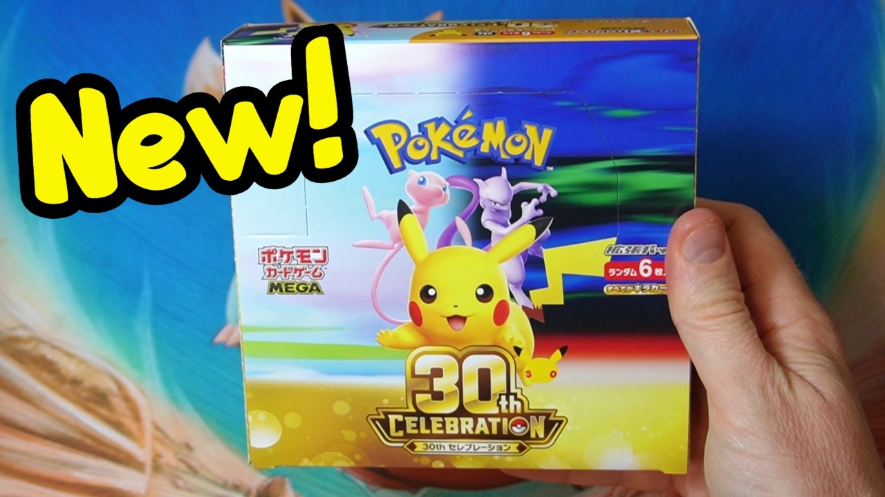 Pokemon TCG Another 30th Celebration Box Opening! - YouTube