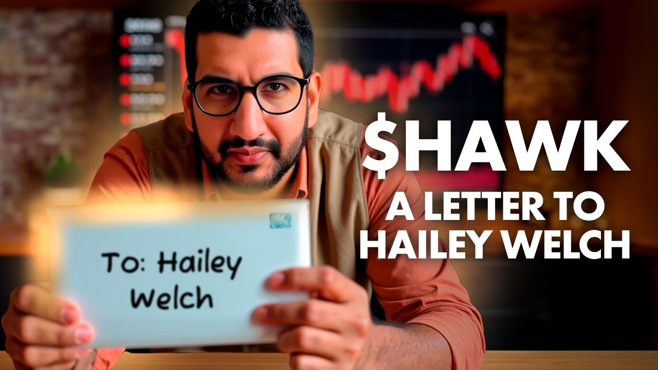 $HAWK Disaster Recovery - A Letter To Hailey Welch
