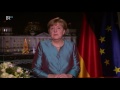 Angela Merkel: Neujahrsansprache zum Jahreswechsel 2016/2017 | BR24