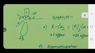 Reaction intermediates || free radical || classification | stability