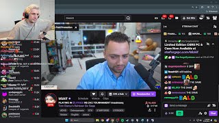 xQc reacts to Mizkif s Hair Transplant