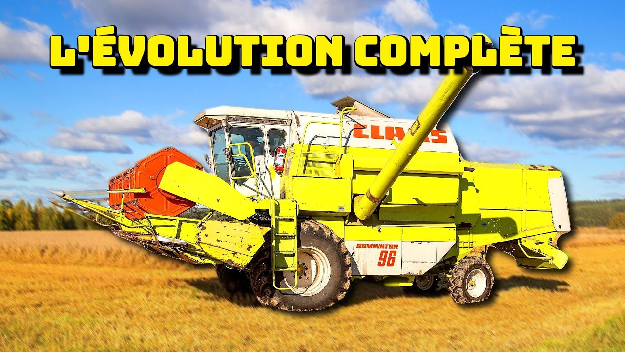 L’Évolution des Moissonneuses CLAAS – De la MDB à la LEXION 8900